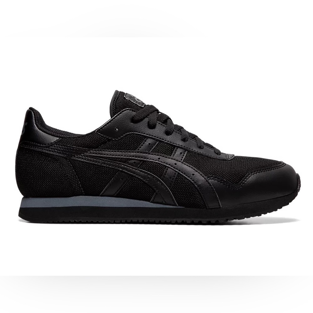Asics Tiger Runner Black/Black European size 10. Mens
